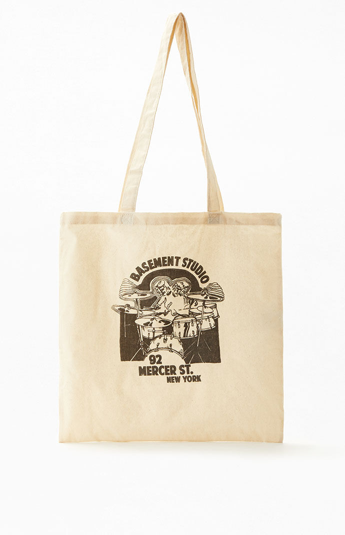 バッグ John.N.Y John Galt Black New York City Tote Bag | PacSun