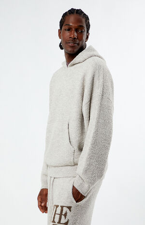 x PacSun Boucle Knit Hoodie image number 3