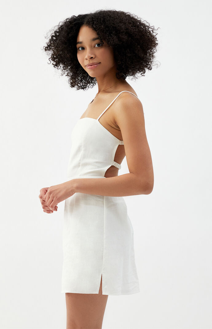 Bungee Back Mini Dress