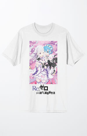 Rem Ram Character T-Shirt Rem Ram Character T-Shirt image number null