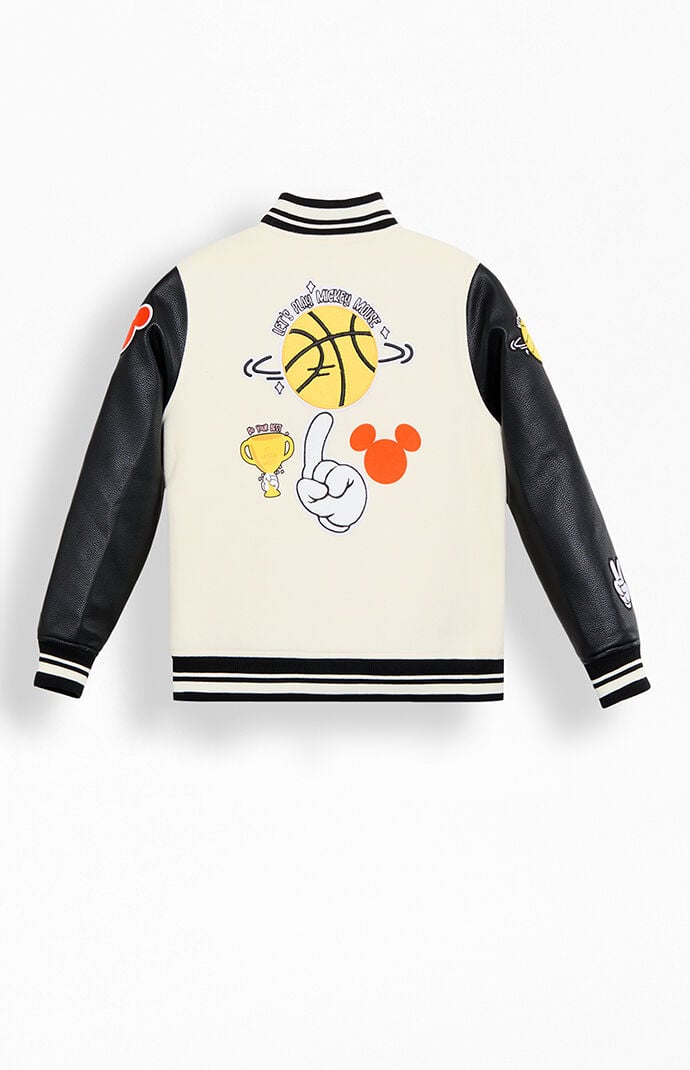 Freeze Max Kids Mickey Let's Play Varsity Jacket | PacSun