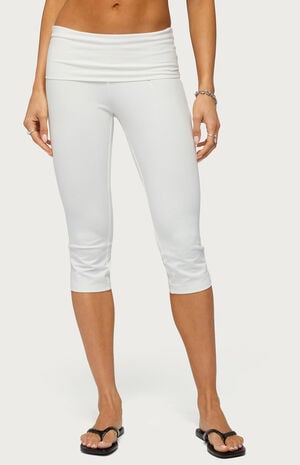Rocio Foldover Capri Pants image number 1