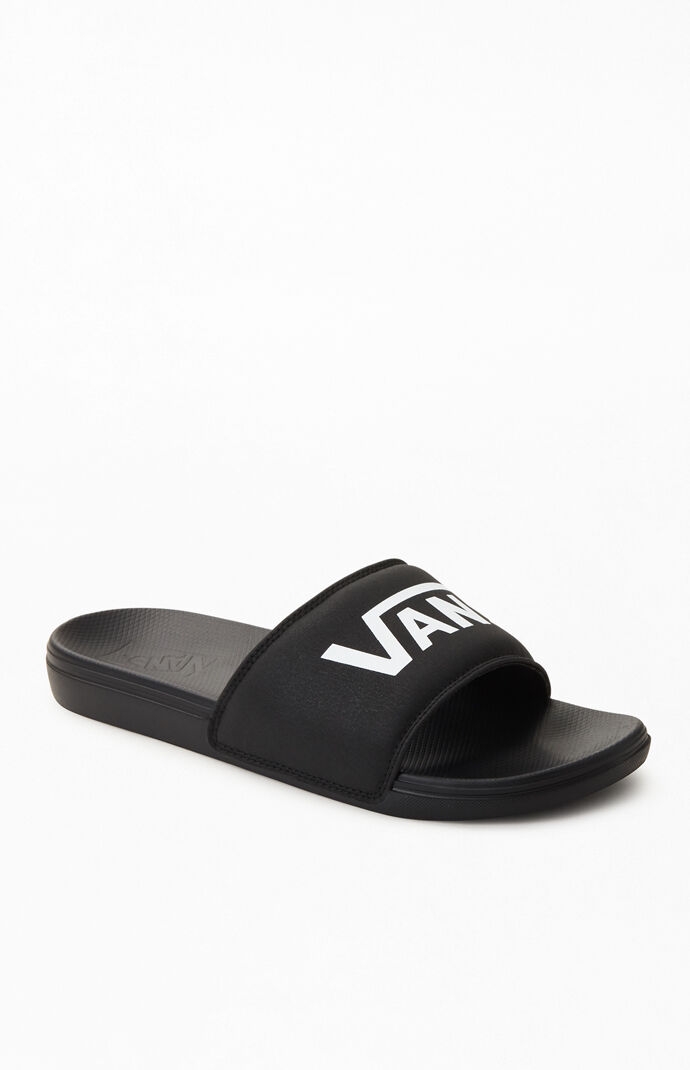 Black La Costa Slide Sandals