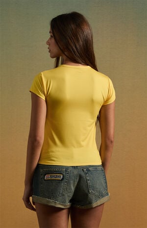 x Pacsun Miami Blur Finish Skimmer T-Shirt image number 4