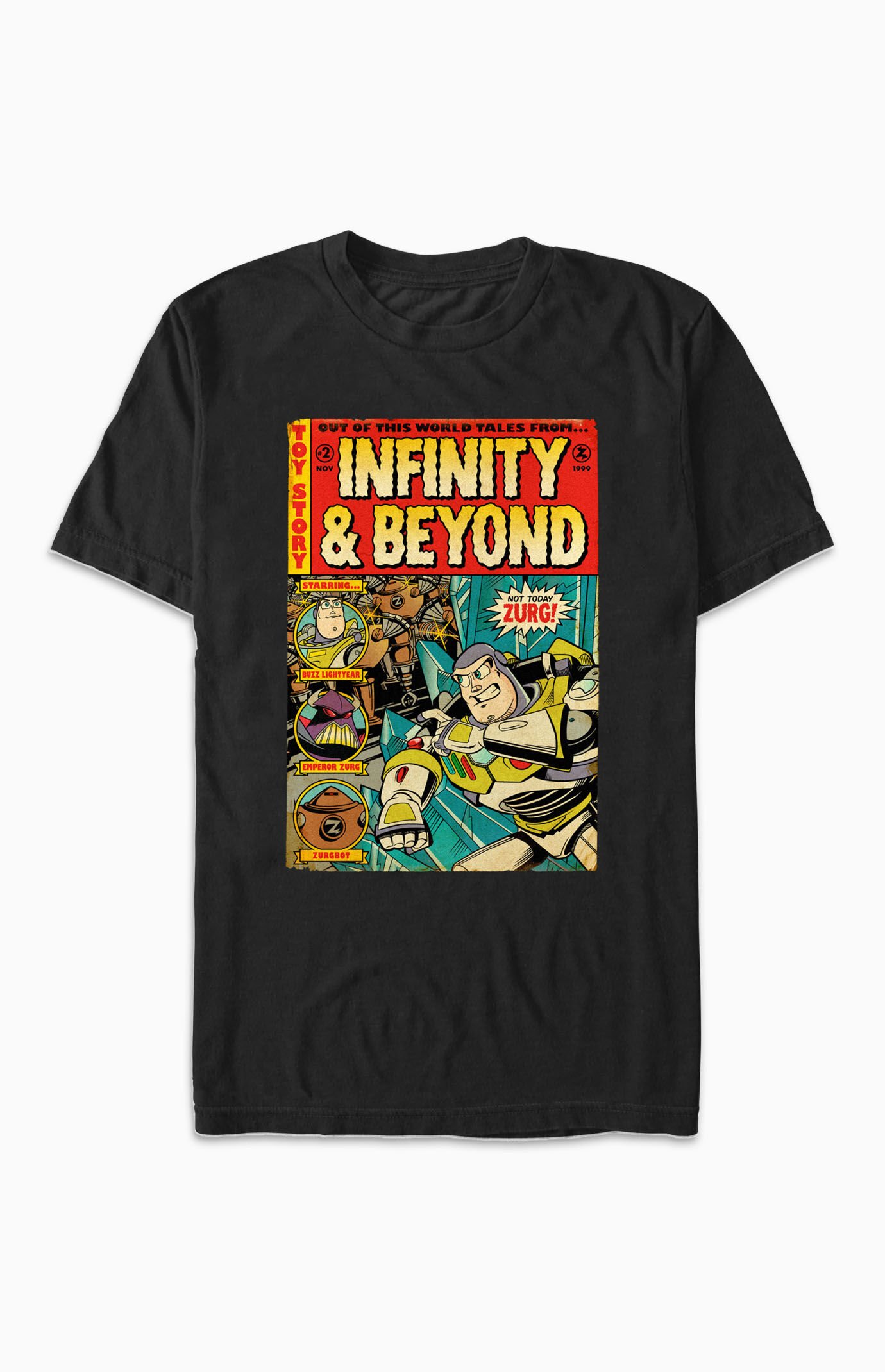 PacSun Buzz Lightyear Infinity & Beyond T-Shirt