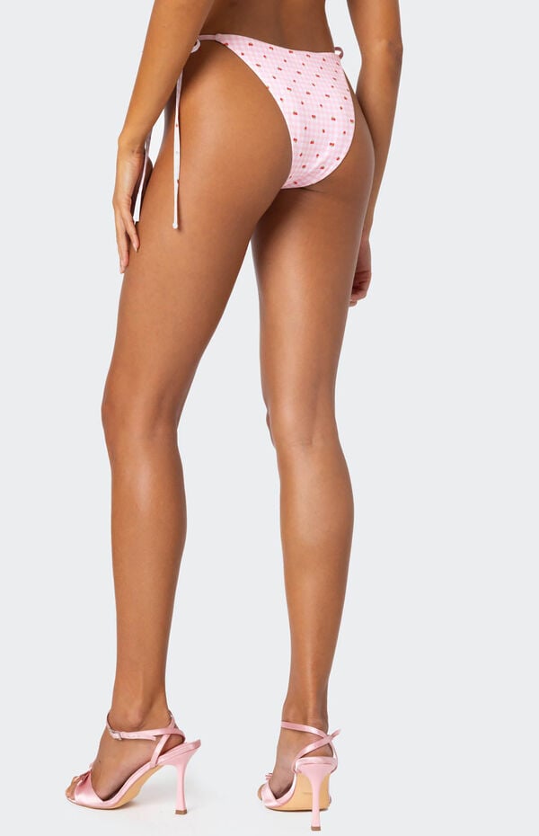 Edikted Picnic String Bikini Bottom