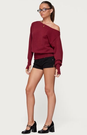 Jagger Low Rise Denim Shorts image number 4