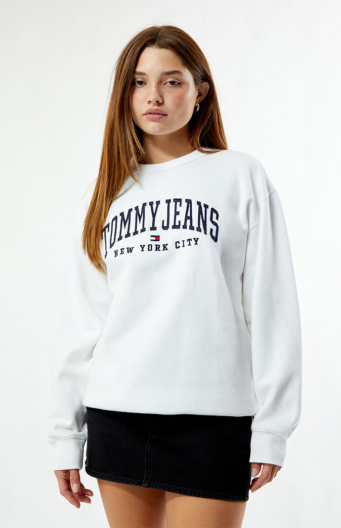 Tommy Jeans Varsity Crew Neck Relaxed Sweatshirt PacSun
