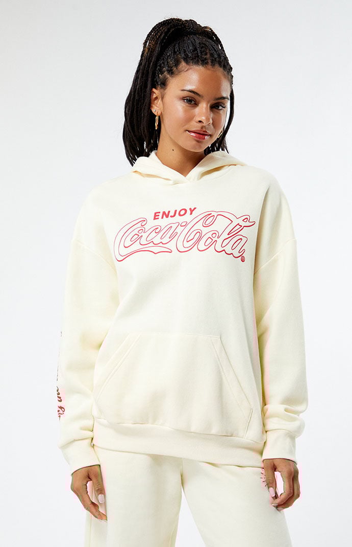 Bershka coca cola hoodie outlet