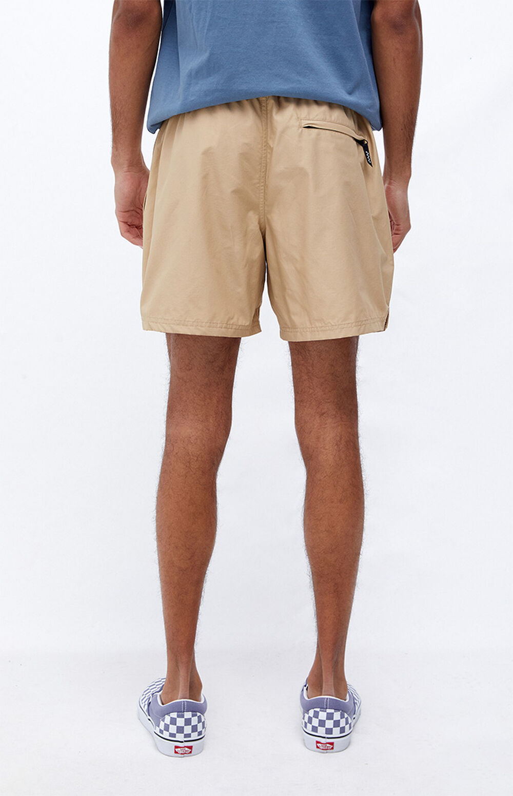 Vans Tan Primary Volley Shorts PacSun