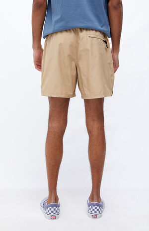 Tan Primary Volley Shorts image number 4