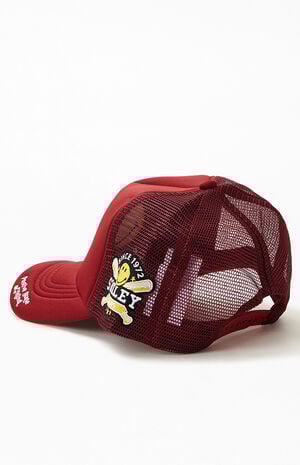 Smiley Face Trucker Hat image number 3