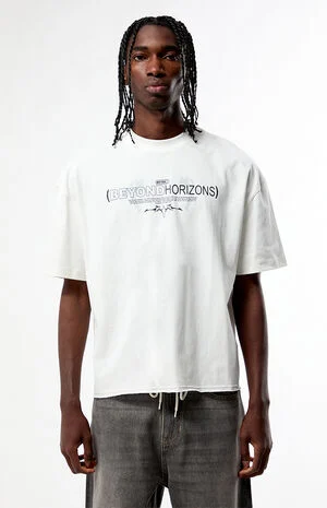 Beyond Horizons Cropped Boxy T-Shirt image number 1