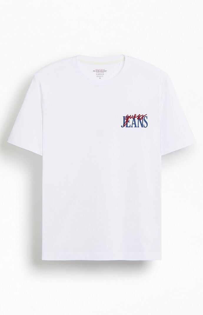 Guess Embroidered Logo T Shirt PacSun