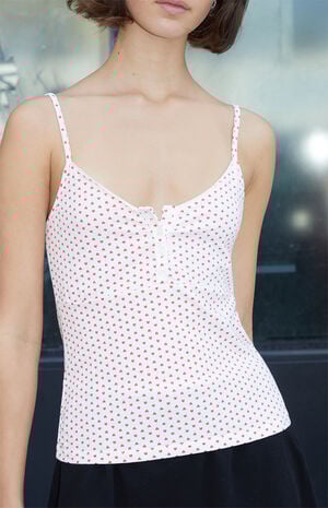 Tiffany Heart Pajama Tank Top image number 2