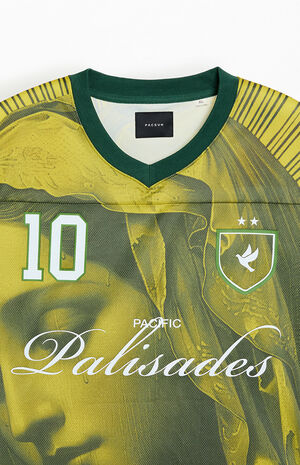 Yellow Pacific Palisades Glory Soccer Jersey image number 2