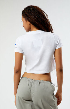 BMW Motorsport Vintage Cropped T-Shirt image number 4