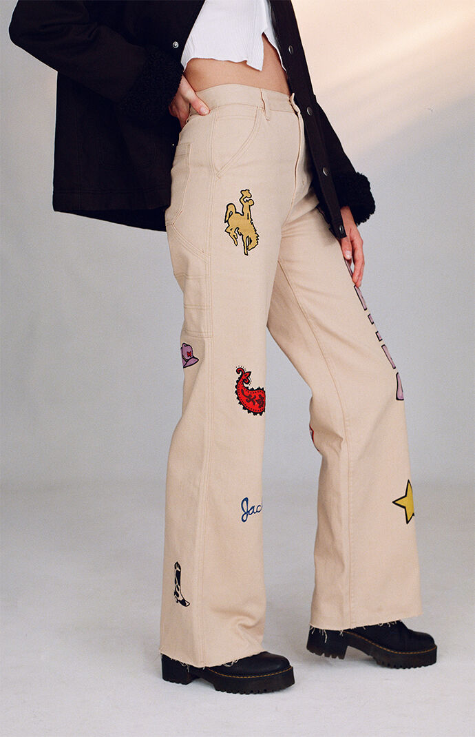 flared carpenter jeans