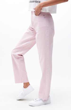 Eco Pink Dad Jeans image number 2