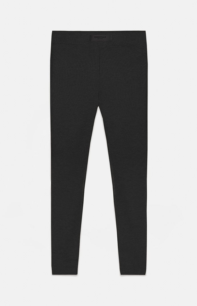 Fear of God ESSENTIALS Women's Jet Black Leggings