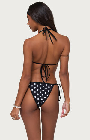 Tora Polka Dot Triangle Bikini Top image number 3