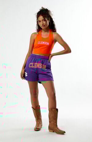 Clemson Tigers Hoop Jersey Basketball Shorts image number 1