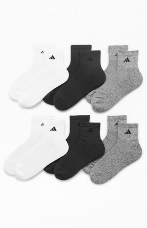 6 Pack Quarter Socks image number 1