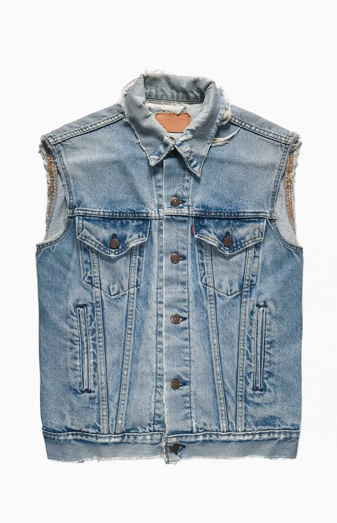 Vintage levis denim vest Clearance