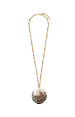 Julane Mother Of Pearl Shell Pendant Necklace image number 1