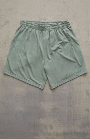 Mesh Mint Shorts image number 1