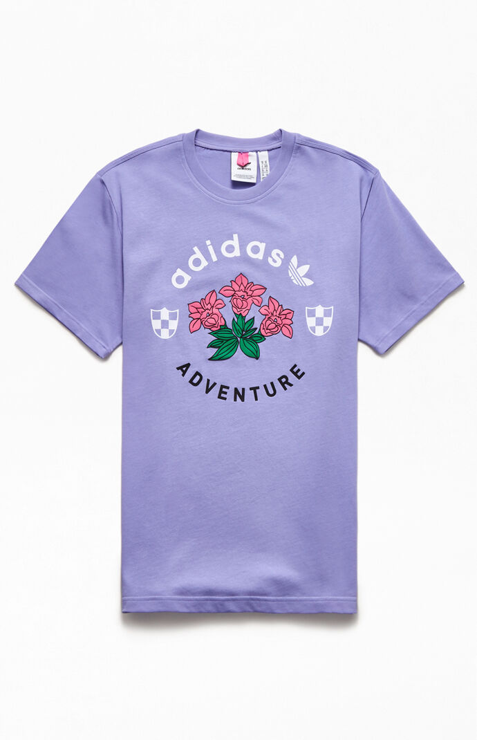 Adventure Flowers Short Sleeve T-Shirt