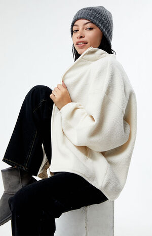 Nature Full Zip Sherpa Fleece Jacket image number 3