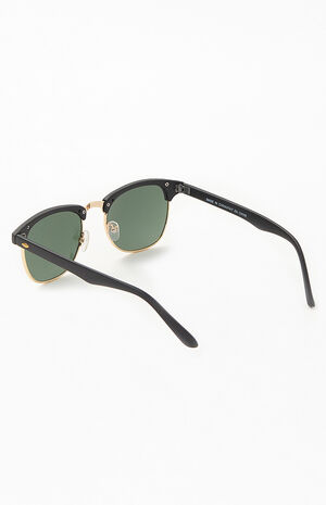 Small Metal Fifty-Fifty Sunglasses image number 3