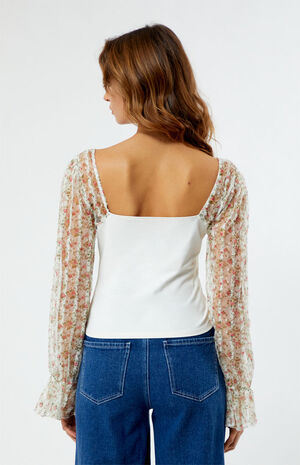 Gimme Butterflies Long Sleeve Top image number 4