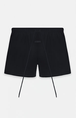 Jet Black Fleece Running Shorts image number 1