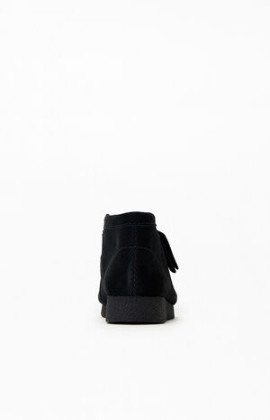 Black Suede Wallabee Evo Shoes image number 3