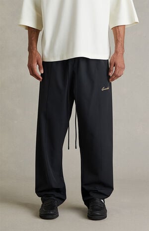 Vintage Black Signature Track Pants image number 3