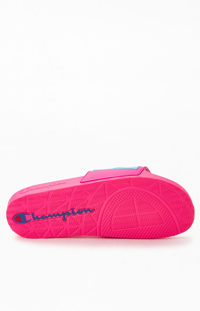 Pink IPO Slide Sandals