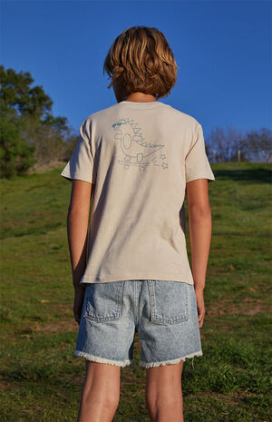 Ripped Denim Shorts image number 4