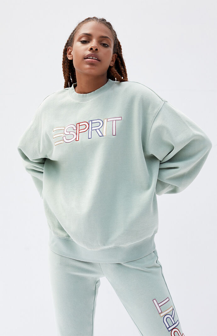 womens oversized crew neck sweatshirts