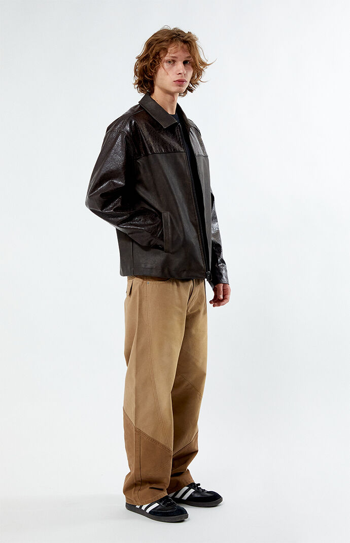 Pacsun leather jacket store