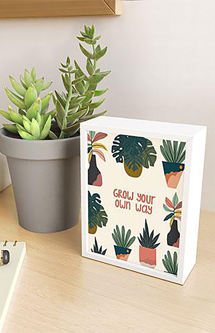 Oris Eddu Grow Your Own Way Framed Mini Art