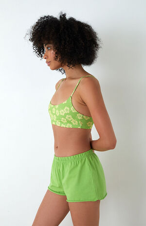 Lounge Ditsy Cotton Shorts image number 3