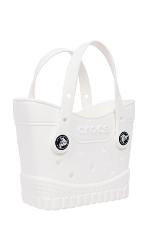 White Micro Classic Tote Bag image number 2