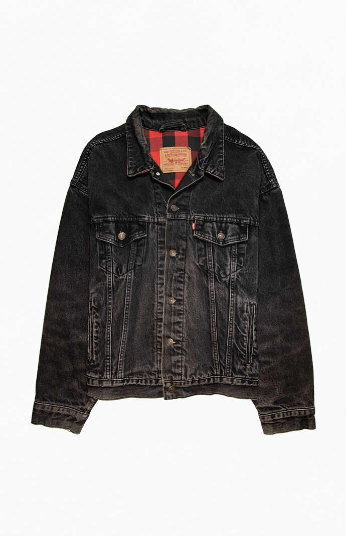 GOAT Vintage Levi's Flannel Lined Denim Jacket PacSun