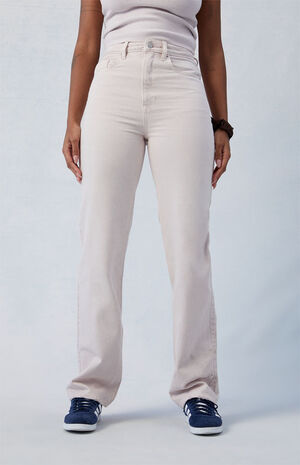 Eco Pink '90s Boyfriend Jeans image number 2