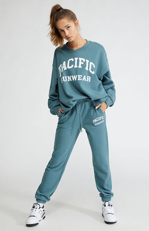 Pacific Sunwear Surplice Oversized Sweatshirt image number 1