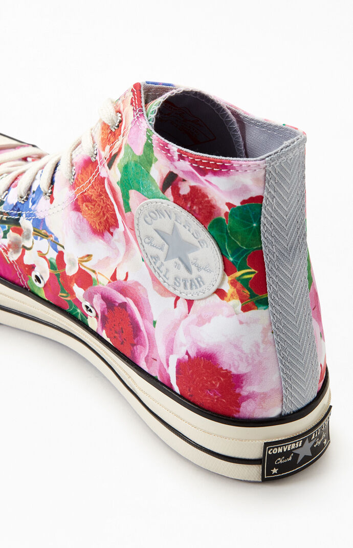 Floral top converse mens