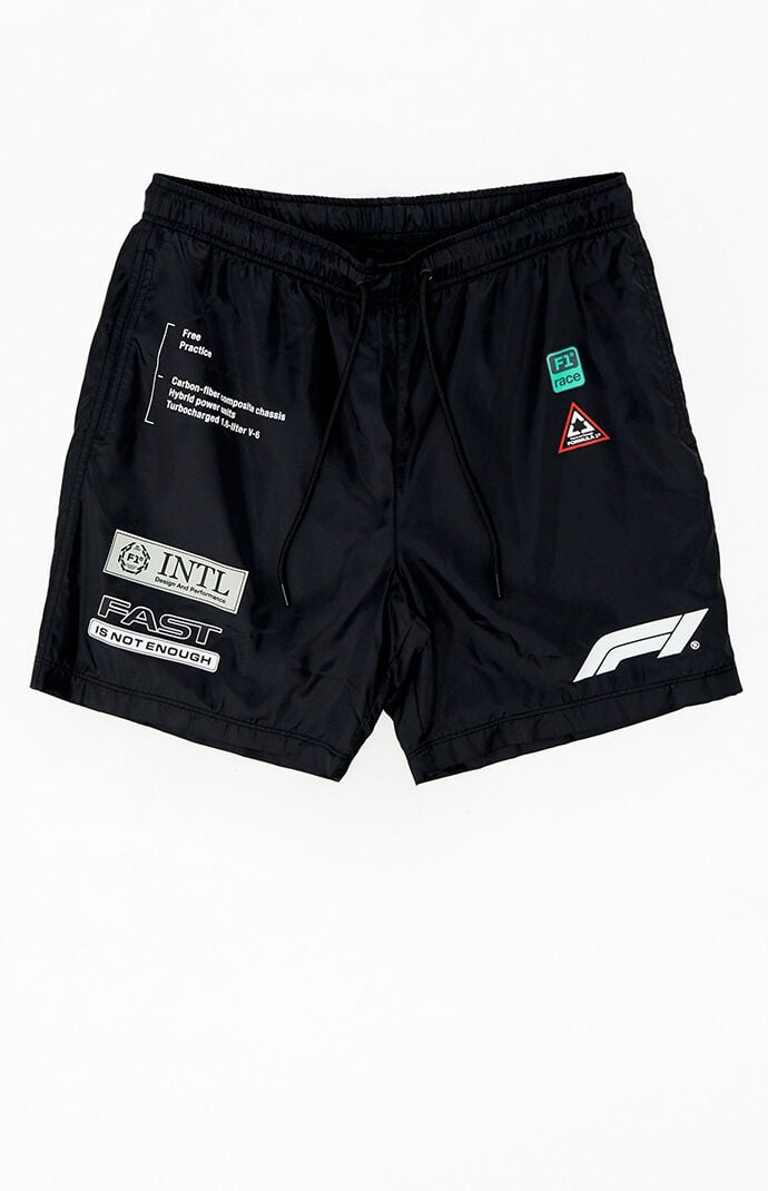 Formula 1 x PacSun Miami Circuit 6.5" Swim Trunks