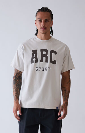 Grey Sport Vintage Wash T-Shirt image number 2